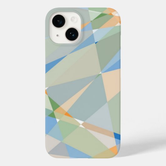 Abstract Cubisme-mozaïekpatroon Case-Mate iPhone Case (Achterkant)