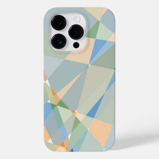 Abstract Cubisme-mozaïekpatroon Case-Mate iPhone Case (Achterkant)