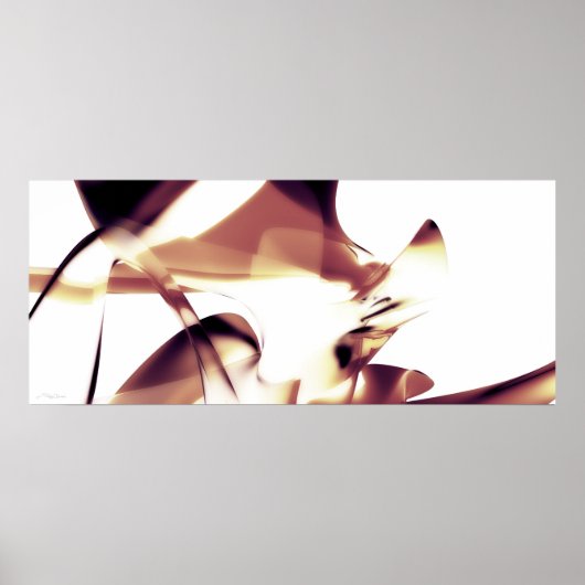 Abstract.Curven Poster (Voorkant)