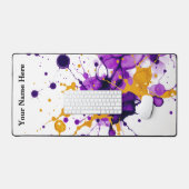 Abstract Dance Gold Metallic Vein (Clavier et souris)