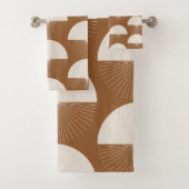 Abstract Dandelion Handtücher Boho Style  Bad Handdoek (Insitu)