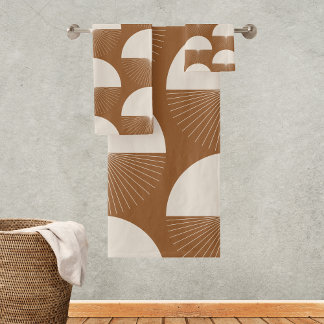 Abstract Dandelion Handtücher Boho Style  Bad Handdoek