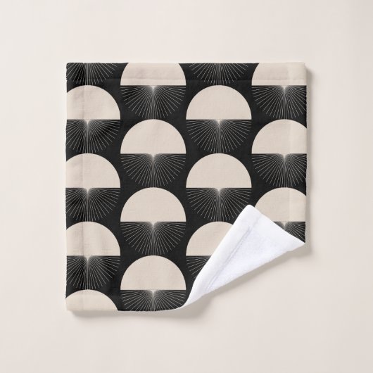 Abstract Dandelion Handtücher Boho Style  Bad Handdoek (Wasdoekje)
