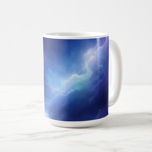 Abstract Deep Space Coffee Mug (Devant droit)