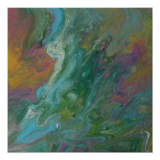 Abstract design modern art Glossy Poster Perfect Poster