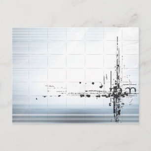 Abstract design op net briefkaart