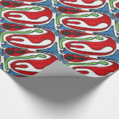 Abstract design-opvulpapier "Inside out" Cadeaupapier (Hoek)