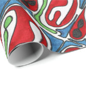 Abstract design-opvulpapier "Inside out" Cadeaupapier (Rol Hoek)