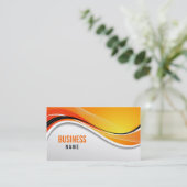 Abstract Design Visitekaartje (Staand voorkant)