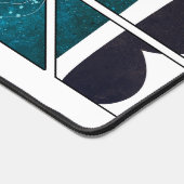 Abstract desktop mat (Coin)