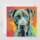 Abstract Dier, Grote Deen (Voorkant)