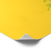 Abstract Dier, Grote Deen Poster (Hoek)