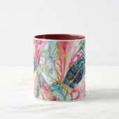 Abstract digitaal patroon 1198 - Mok (Midden)