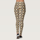 Abstract digitaal patroonontwerp 1220 - Leggings (Achterkant)