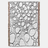 Abstract digitaal werk 10 deken (Voorkant Verticaal)