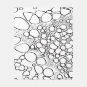 Abstract digitaal werk 10 fleece deken (Voorkant)