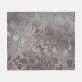 Abstract digitaal werk 3 fleece deken (Voorkant (Horizontaal))