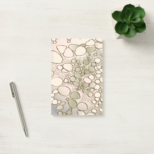 Abstract digitaal werk 5 post-it® notes (Kantoor)