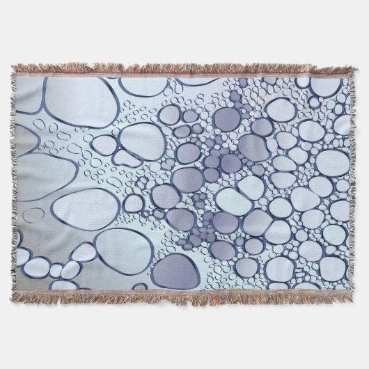 Abstract digitaal werk 6 deken (Voorkant)