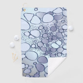 Abstract digitaal werk 6 golfhanddoek (Insitu)