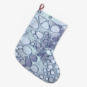 Abstract digitaal werk 6 grote kerstsok (Voorkant (Hangend))