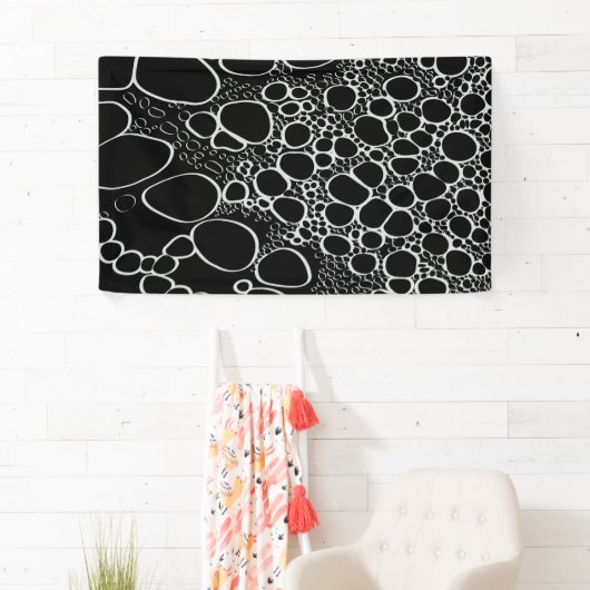 Abstract digitaal werk 7 spandoek (Insitu)