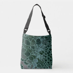 Abstract digitaal werk 9 crossbody tas