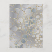 Abstract digitaal werk briefkaart (Voorkant)