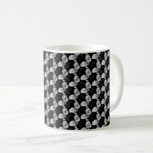 Abstract digital pattern 1190 - Mug (Devant droit)