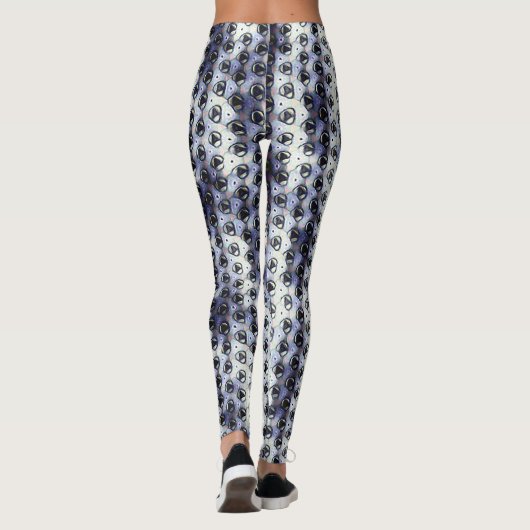 Abstract digital pattern 1191 - Leggings (Dos)