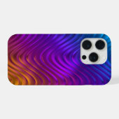 Abstract Digital Waves Acid Psychedelic Design (Verso Horizontal)