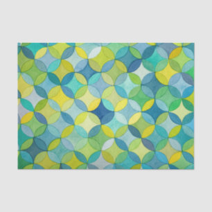 Abstract document voor het schilderen van patronen tissuepapier