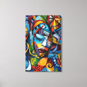 Abstract doek canvas afdruk (Voorkant)