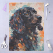 Abstract Doggo  Tissuepapier (Craft)