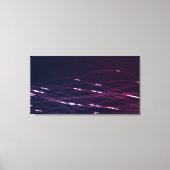 Abstract donker Paars Canvas Afdruk (Voorkant)