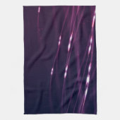 Abstract donker Paars Theedoek (Verticaal)