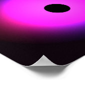 Abstract donkerroze: gloeiend naadloos poster (Hoek)