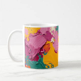 Abstract Draaiend Koffiemok