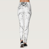 Abstract Dragonfly Pattern Yoga Leggings (Achterkant)