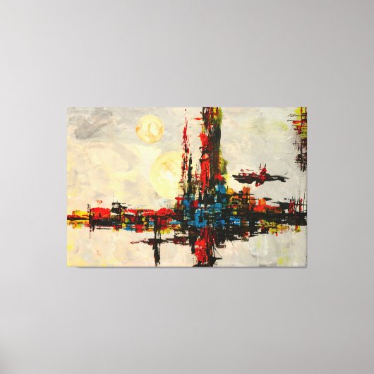 Abstract Dream Artwork Canvas Afdruk (Voorkant)