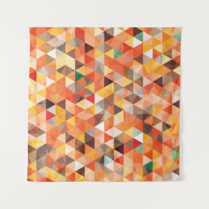 Abstract driehoek geometrisch naadloos patroon wandkleed