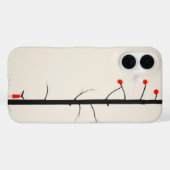 Abstract dromerig klein rood meisje en een boombed Case-Mate iPhone case (Achterkant (horizontaal))