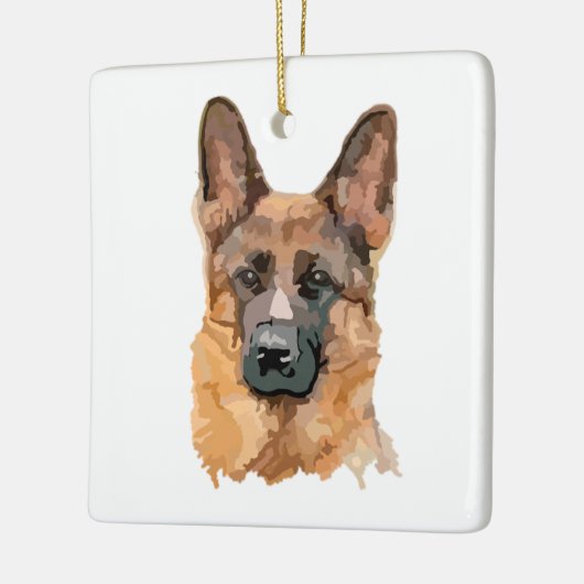 Abstract Duits Shepard Ornament (Links)