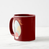 Abstract Easter Egg – Modern Art - caneca Mok (Voorkant links)