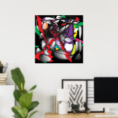 ABSTRACT EEN POSTER (Thuiskantoor)