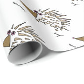 Abstract egelverlooppapier cadeaupapier (Rol Hoek)