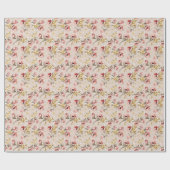 Abstract Elegance florale patroon 3 Cadeaupapier (Vlak)