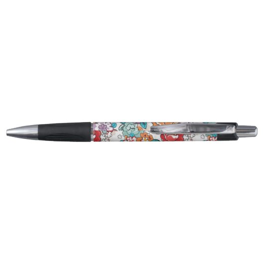 Abstract Elegance floreel patroon 5 Pen (Achterkant)