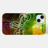 Abstract Elegant gemengd Kleurrijk schilderpatroon Case-Mate iPhone Case (Achterkant (horizontaal))