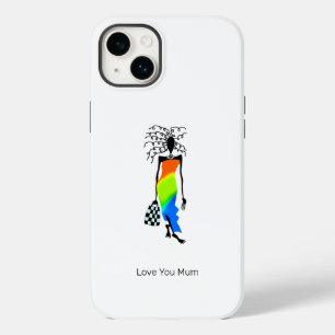 Abstract Elegante en Stijlvolle Mode Lady Mum's Case-Mate iPhone 14 Plus Hoesje